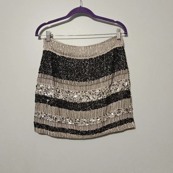 Vintage Piperlime beaded mini skirt - Picture 3 of 7